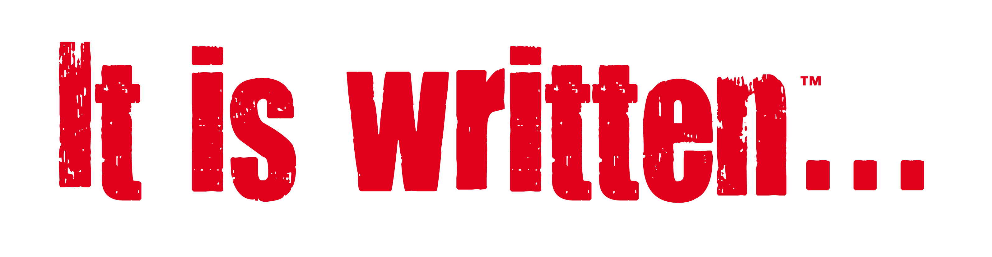 it is written logo TM